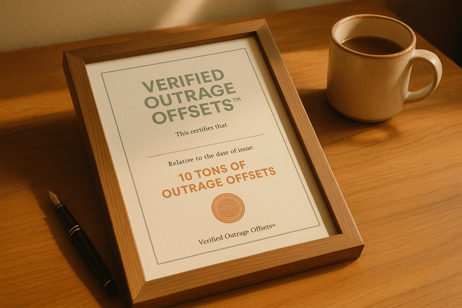 Verified Outrage Offsets™